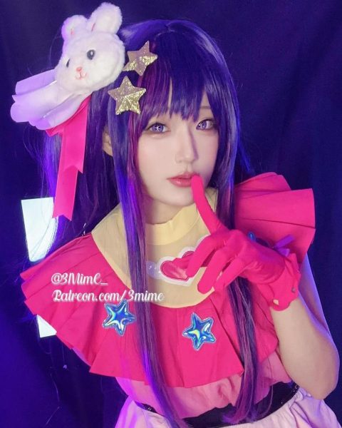 弥美mime微博最新cosplay集锦：一览无余