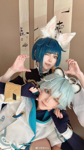 楚楚子w真名：高清原图分享，让你感受cosplay之美